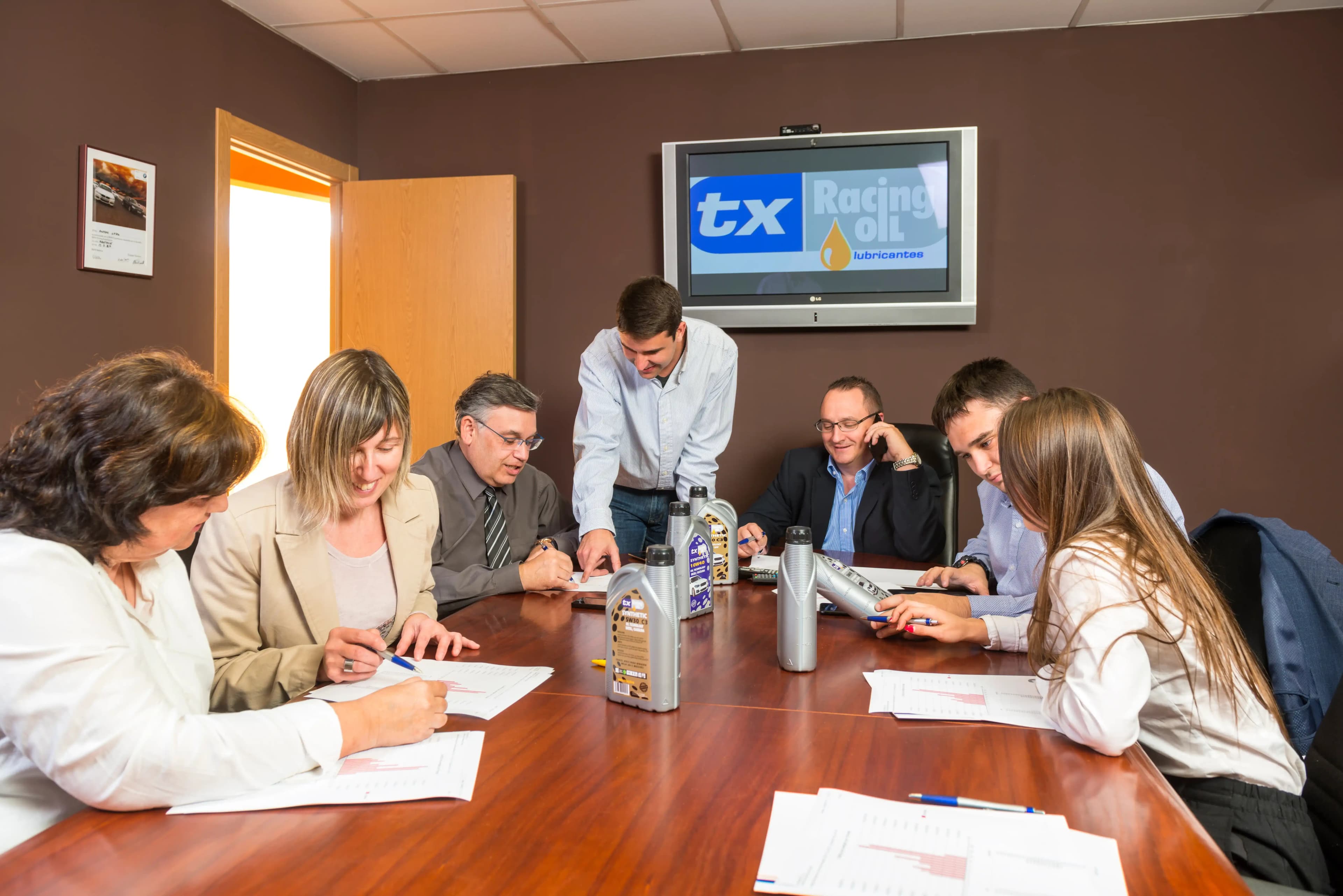 Foto equip Racing Oil 10 aniversari